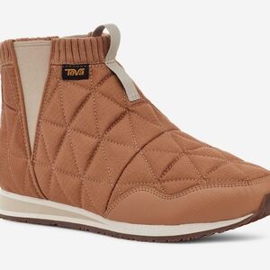 Teva Women's Quilted Brown Slip-On Sneakers